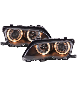 天使眼大燈寶馬3er豪華轎車